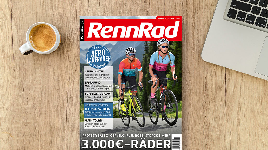 Rennrad-Cover-Ausgabe