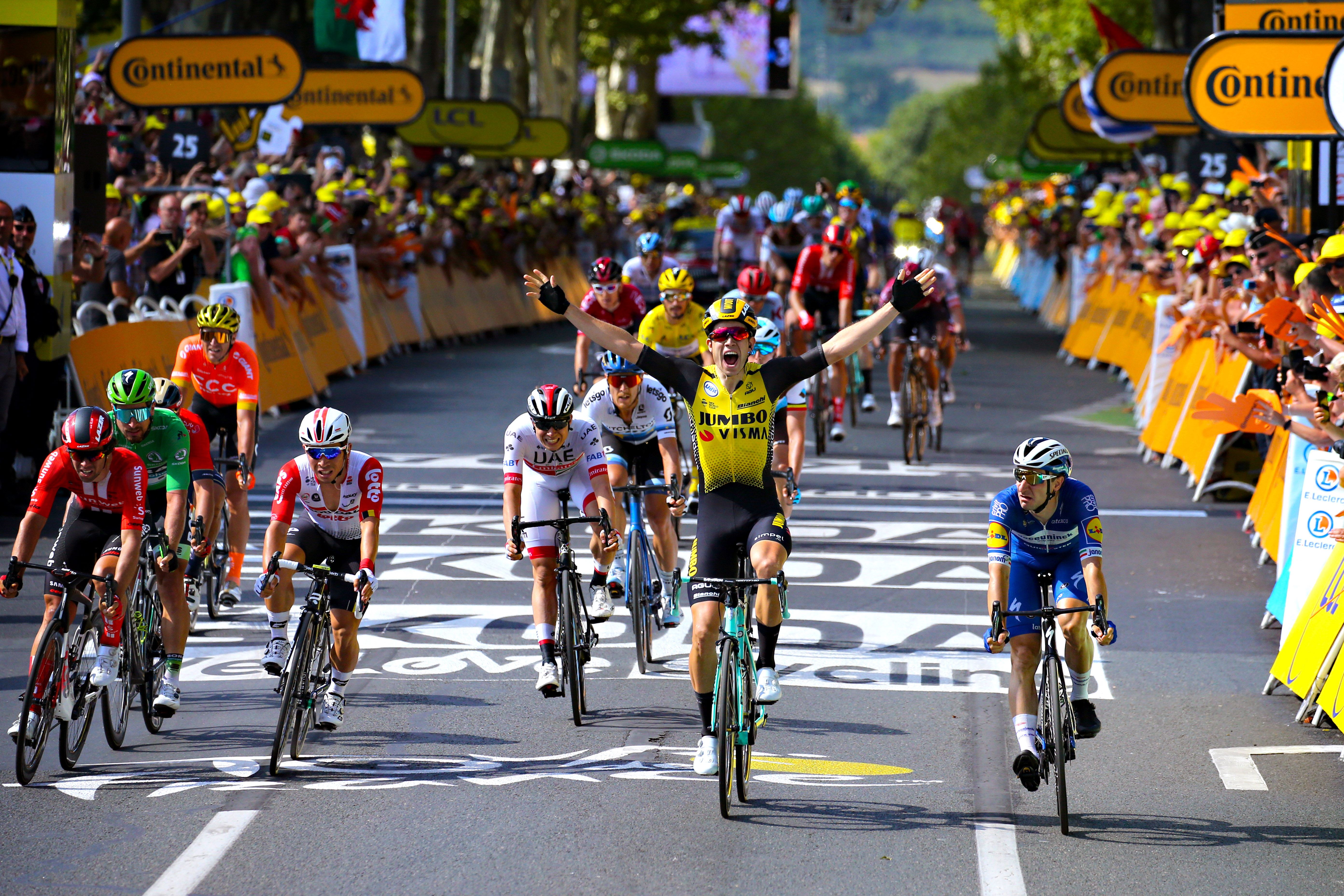 Wout van Aert, Tour de France, 10. Etappe