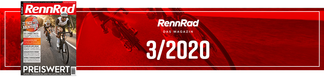 RennRad 3/2020, Banner