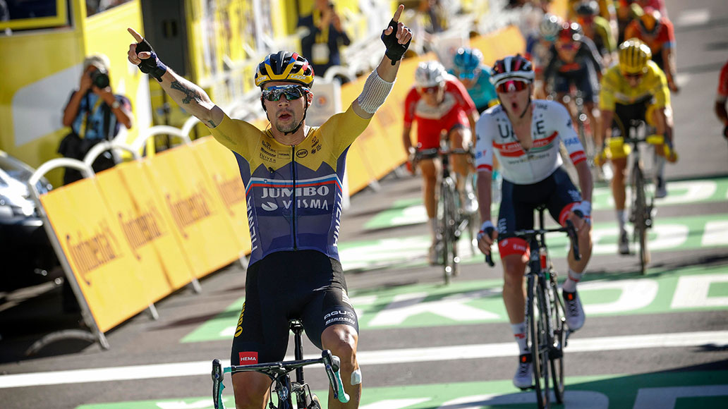 Primož Roglič, Etappe, 4. Etappe, Tour de France 2020