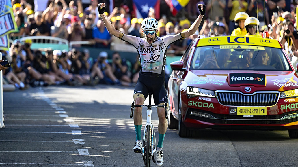 Wout Poels, Tour de France 2023, 15. Etappe