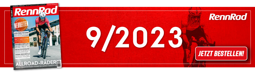 RennRad 9/2023, Banner