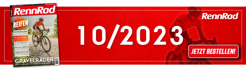 RennRad 10/2023, Banner